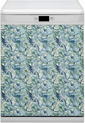 Produktbild von Magnete  Küche Magnetmatte Magnet für Spülmaschine Abwaschbar Nachbildung 60x80 cm  - Pastellblätter