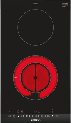 Produktbild von Siemens ET375FFP1E Kochfeld, 2 Heizelemente, 30.2 cm, Glaskeramik