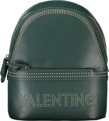 Produktbild von Grüner Damenrucksack mit Logo und recyceltem Material - Praktisch & Stylish