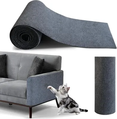 Produktbild von Selbstklebende Katzenkrabmatte - Anti-Kratzer Möbelschutz - 40 x 300 cm
