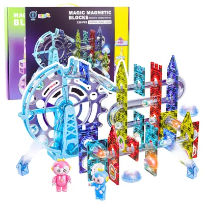 Obrázok produktu pre Magnetické vesmírne bloky Guľová dráha Luminous People 120 ks.