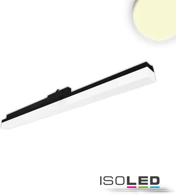 Produktbild von 3-Phasen Linearleuchte 600mm, 20W, 110°, schwarz matt, 3000K