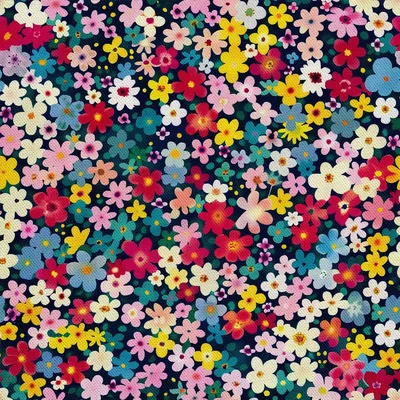 Image de OUTDOOR DEKOSTOFFE OXFORD - Motiv Blumen I DX5510