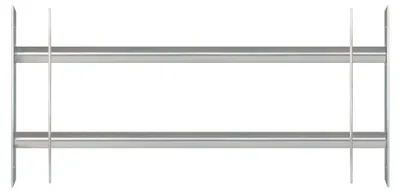 Fenstergitter Secorino Basic, ausziehbar, 300 x 700-1050 mm, verzinkt