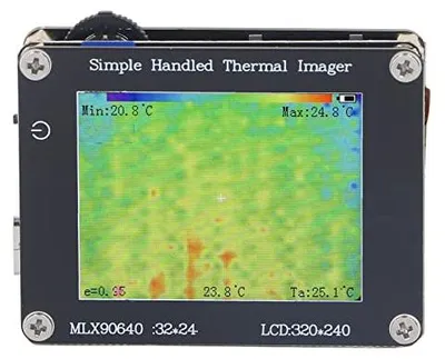 Zdjęcie produktu dla Termowizor ręczny - rozdzielczość 240 x 320 - zakres temperatur od -40 do 300 °C