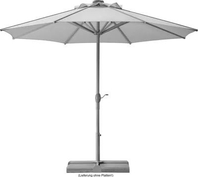 Produktbild von Schneider Sonnenschirm Rooftop silbergrau Ø 350 cm