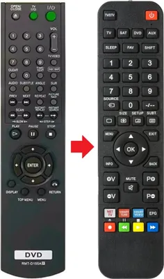 Produktbild von Fernbedienung geeignet für SONY DVP-NC625 | DVPNC625 | RMTD155A