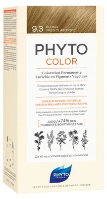 Produktbild von Phyto 9.3 sehr helles goldblondes Haarfärbemittel