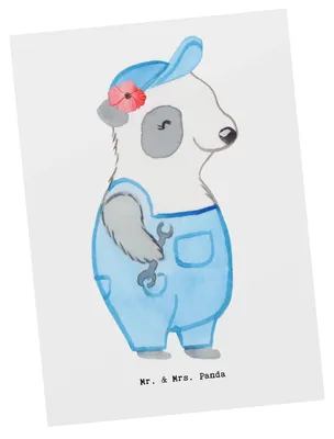 Produktbild von Mr. & Mrs. Panda Postkarte Mechatronikerin für Kältetechnik Herz - Weiß - Geschenk, Postkarten, Werkstatt, Gesellenprüfung, Ansichtskarte, Ansichtskarten, Fotokarte