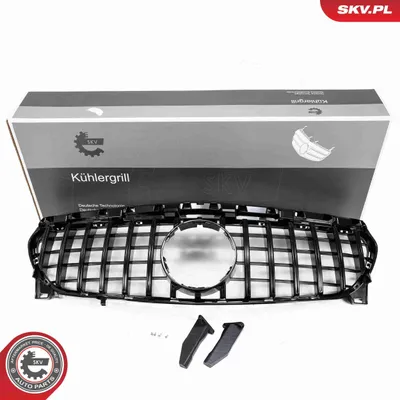 Produktbild von ESEN SKV 66SKV557 Kühlergrill Frontgrill passend für MERCEDES-BENZ CLA Coupe (C117) Glänzend Schwarz