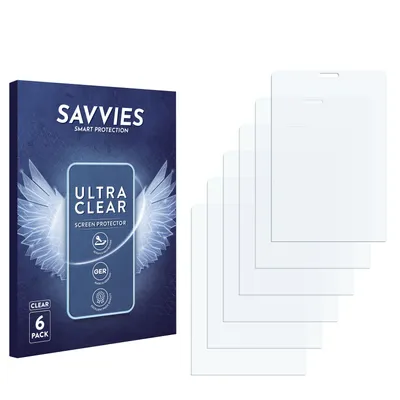 Produktbild von 6x Für Nokia 515 Schutzfolie Savvies Displayschutz Display Schutz Folie Klar Transparent