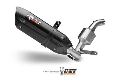 Image de MIVV Suono Full Black pot d'échappement pour KTM 390 Duke