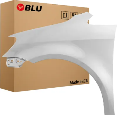 Immagine prodotto di BLU Parafango compatibile con VW Volkswagen Touran 1T3 LA7W Sinistra Silber ReflexSilber | 2010-2015 | Anteriore | Verniciato | Pronto per il montaggio | Acciaio