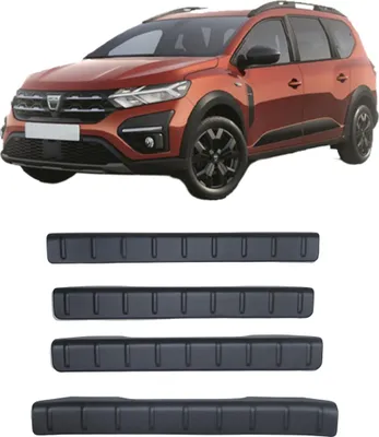 Obrázek produktu pro Ochranné kryty bočních prahů, odolné, kompletní sada ABS Dacia Jogger od roku 2022-