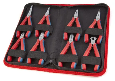 Produktbild von HBM Professional 8-teiliges Präzisionszangen-Set