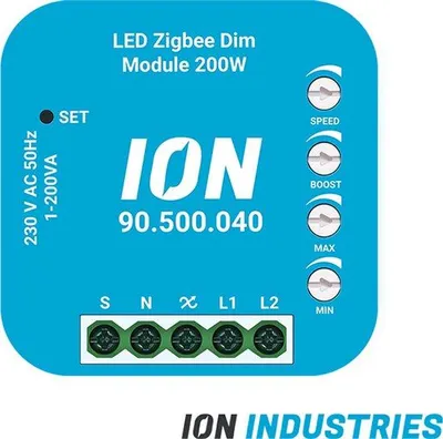 Zdjęcie produktu dla Uniwersalny moduł ściemniacza LED Zigbee 0,3–200 W