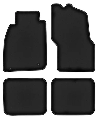 Productafbeelding van Velours automatten voor Mitsubishi Carisma 1995-2004 (sedan/liftback/hatchback) – 4-delig, zwart, op maat – Wielganizator DURBAN