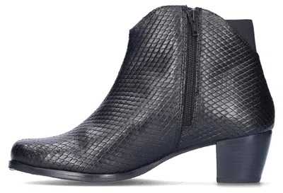 Produktbild von JJ Footwear Didcot Stiefeletten in Übergrößen Schwarz 1148013-281Zwart