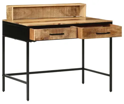 Obrázok produktu pre vidaXL Konzolový stolík so zásuvkami, hnedý, 100 x 55 x 89,5 cm