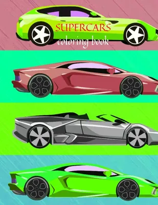 Produktbild von Supecars coloring book