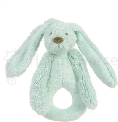 Produktbild von Happy Horse Rassel ozeanblau Kaninchen Richie - Lagoon grün - Baby Geschenk