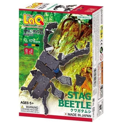 Image de Kit de construction LaQ Insect World Flying Deer - 172 pièces