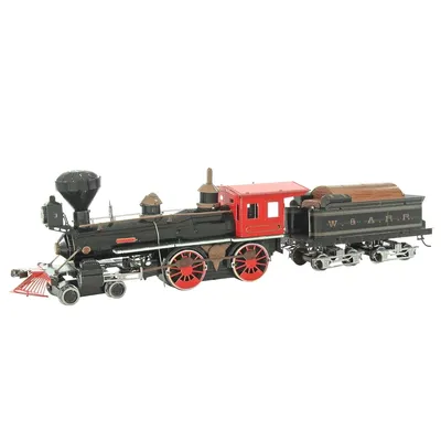 Obrázok produktu pre METAL EARTH 3D puzzle Divoký západ: lokomotíva 4-4-0
