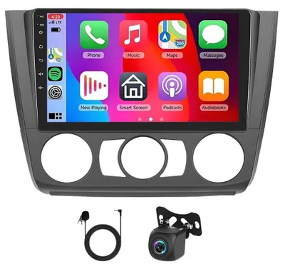 Immagine prodotto di Autoradio Android 14, 4 + 64G, compatibile con BMW Serie 1 (E88/E82/E81/E87) (2004-2011)
