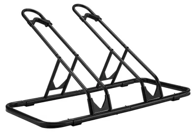 Obrázek produktu pro Wiltec stojan na kola, podlahový, 2 kusy, rozměry 850 x 370 x 420 mm, držák na kola pro kola s průměrem kol 12–29 palců, protiskluzový stojan s nastavitelnými držáky