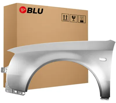 Obrázek produktu pro BLU Blatník náhrada pro Audi A6 C5 LIFT LY7M Levý Stříbrný AluSilber | 2001-2005 | Přední | Lakovaný | Připravený k montáži, Obrázek vytvořený pomocí AI