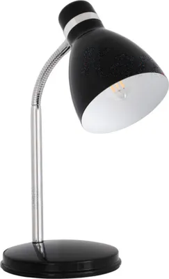 Produktbild von Kanlux ZARA Schreibtischlampe, Chrom-Schwarz, E14, 40W, IP20