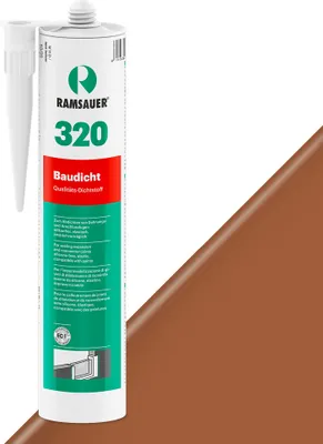 Produktbild von Ramsauer 320 Baudicht 1K Hybrid Dichtstoff 310ml Kartusche backsteinrot