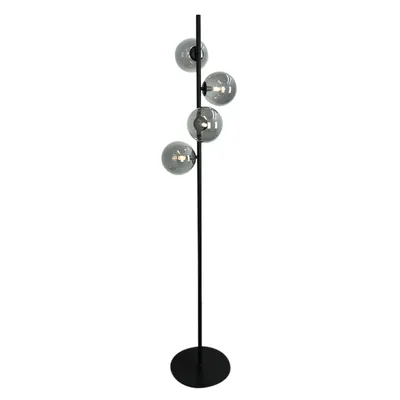 Produktbild von Olucia - REMO - Stehlampe - Grau / Schwarz