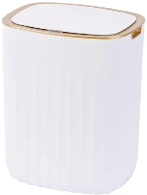 Produktbild von Wasserdichter Bewegungssensor-Schlafzimmer-Mülltonne mit Deckel - 35 Liter