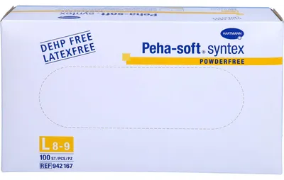 Productafbeelding van Peha-soft synthetische onderzoekshandschoenen, steriel, voor algemeen gebruik, 100 stuks