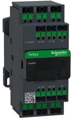 Obrázok produktu pre Schneider Electric LC1D32AP7 - Relé ochrany LC1D, 32A, 400V AC3, 230V AC