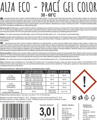 Produktbild von AlzaEco Waschgel Color 3 l (60 Wäschen)