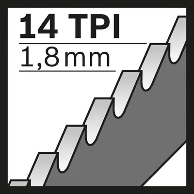 Produktbild von Säbelsägeblatt S 922 BF, Flexible for Metal, 5er-Pack