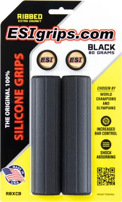 Produktbild von ESIGRIPS Griffe - ESI RIBBED EXTRA - Schwarz