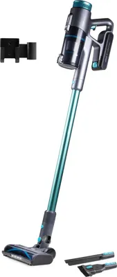 Obrázek produktu pro Domo DO252SV, Tyčový vysavač 2 v 1, Bezsáčkové, Tyrkysová, 0,4 l, Suchý, Cyklónový