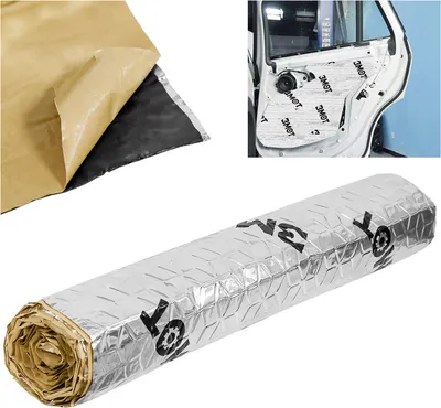 Obrázok produktu pre TolleTour 50x200cm izolačná rohož izolácia motorového priestoru vozidla 1m² izolácia dverí vozidla 1m²