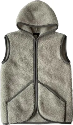Produktbild von Wollweste - TAFARA - Größe: 3XL | Farbe: Hellgrau