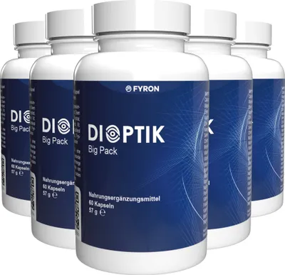 Zdjęcie produktu dla Dioptik - 300 Kapsułek - (5 x 60 Kapsułek) - 5 Dawki