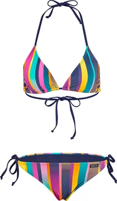 Produktbild von BECO the world of aquasports Bikini Summer Stripes in leuchtenden Regenbogenfarben bunt 34 B