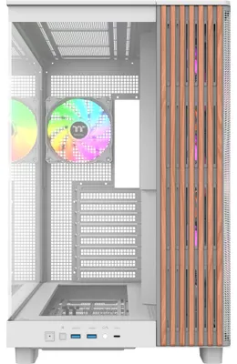 Obrázok produktu pre Thermaltake View 380 WS ARGB, Midi Tower, PC, Biela, ATX, micro ATX, Mini-ITX, SPCC, Temperované sklo, Hranie