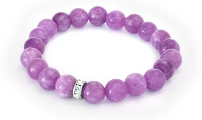 Immagine prodotto di Bracciale di giada con perline MINK132/17