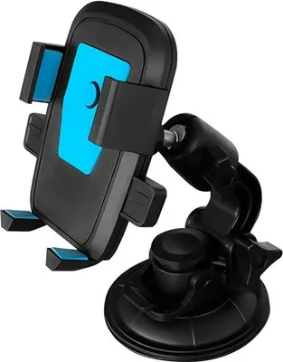 Produktbild von Handyhalterung 360° drehbar - Handyhalterung für Auto - Saugnaphalterung - Universal - ABS - 11 x 8,5 x 12 cm - Autohalterung
