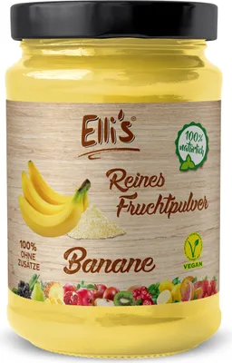 Produktbild von Bananen Fruchtpulver - 100% reine Frucht