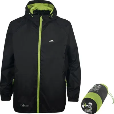 Produktbild von Trespass Qikpac Jacket - Uni Packaway Jkt Black L