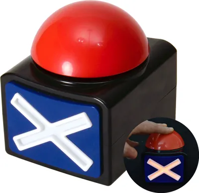 Immagine prodotto di X Cicalino X Pulsante X, con luce e suono Giochi a quiz Festa Allarme Duello, Giochi Sera